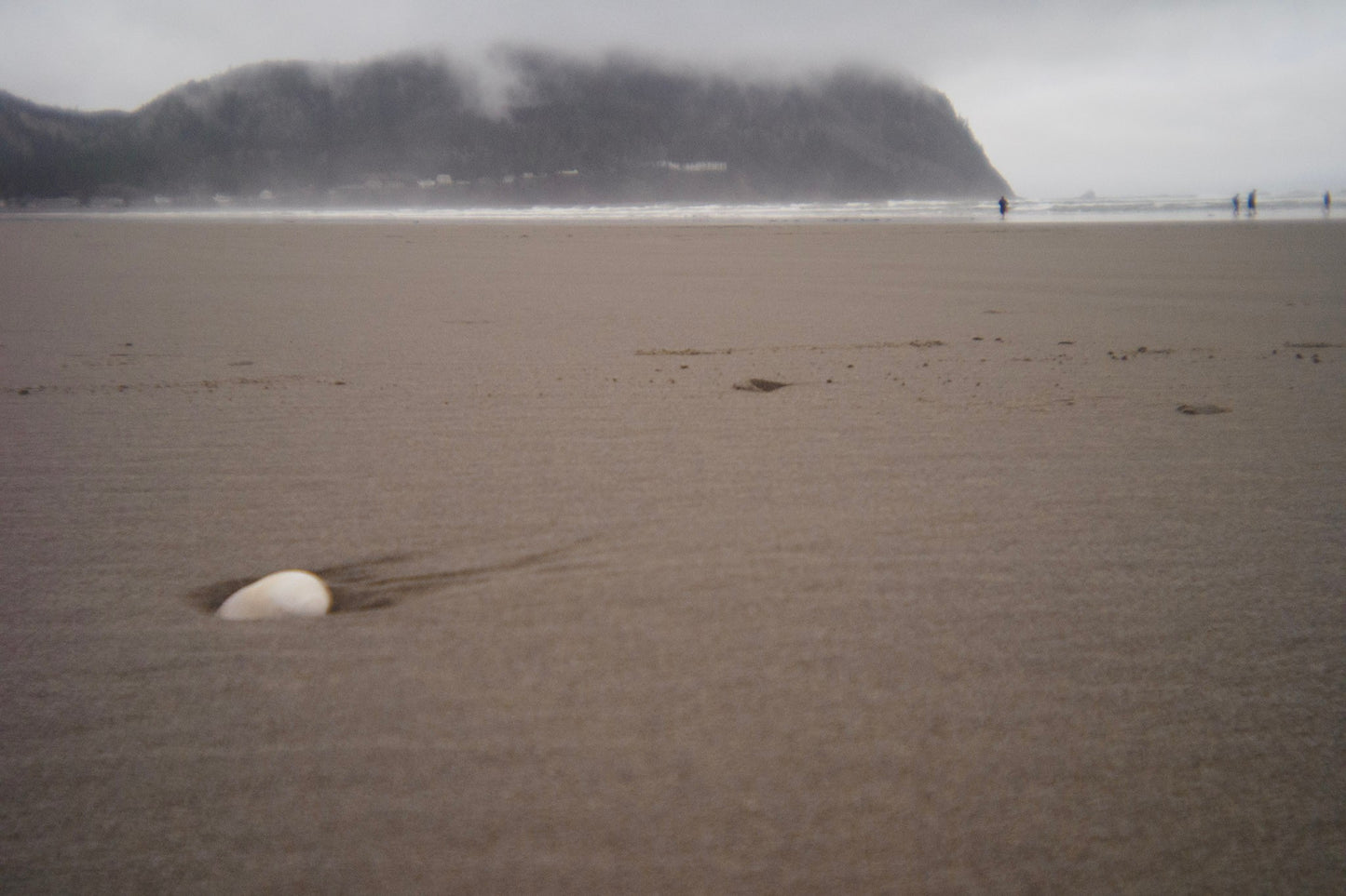 Rain Clam Sand @ Seaside, OR - 03
