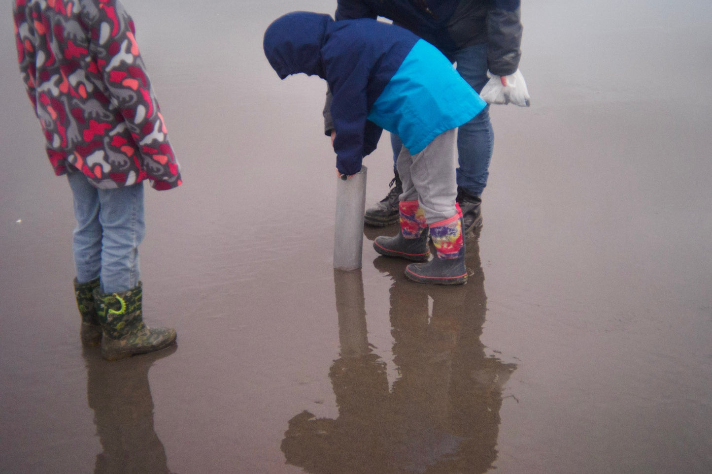 Rain Clam Sand @ Seaside, OR - 09