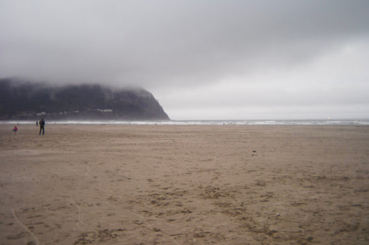 Rain Clam Sand @ Seaside, OR - 01