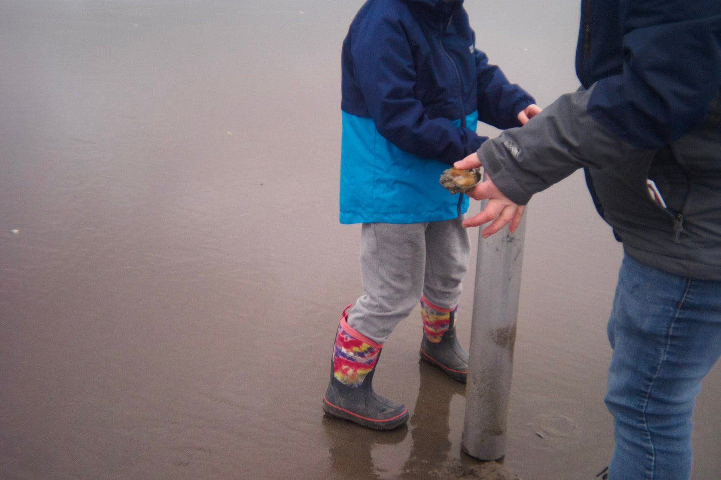 Rain Clam Sand @ Seaside, OR - 08