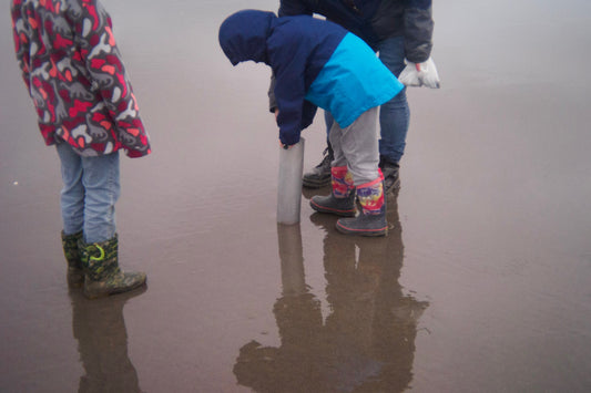 Rain Clam Sand @ Seaside, OR - 09